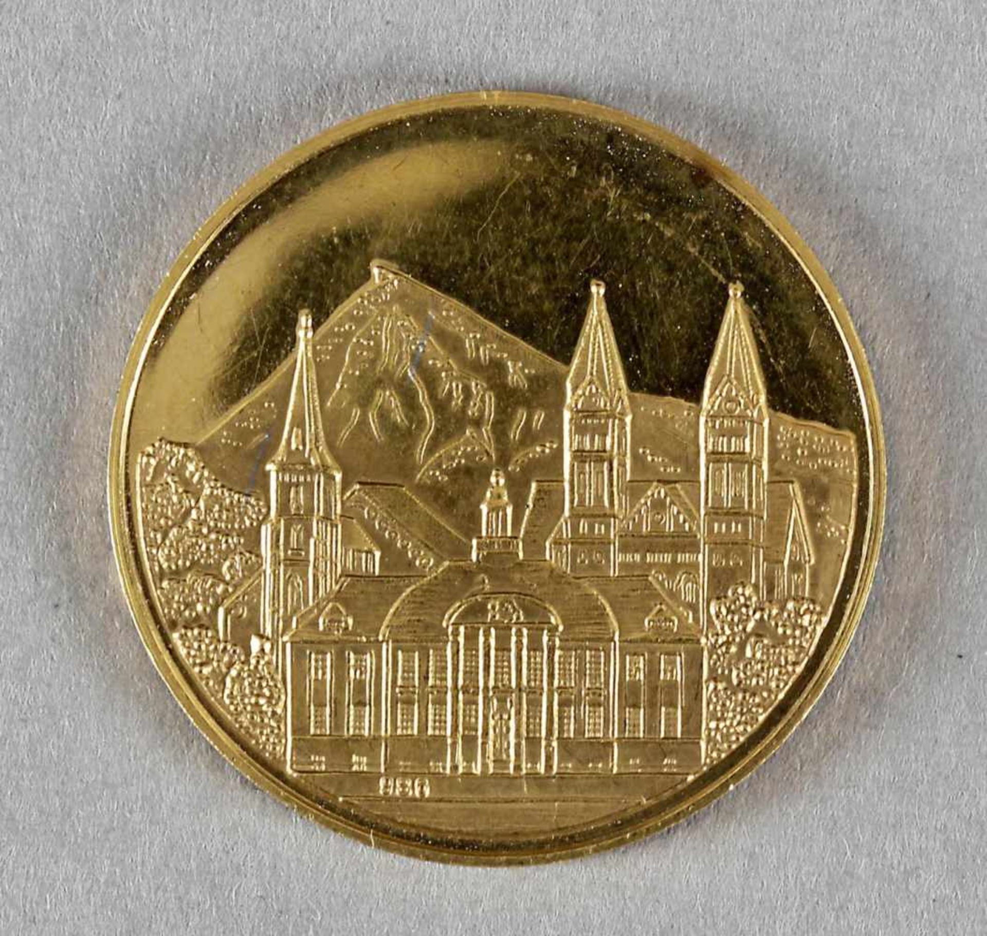 Goldmedaille, Püttlingen Saar, 986er Gold