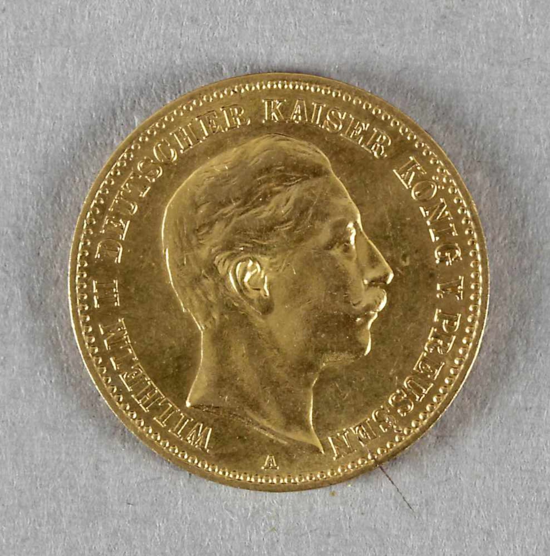 Goldmünze, 10 Mark, Wilhelm II. von Preußen, 1903 A