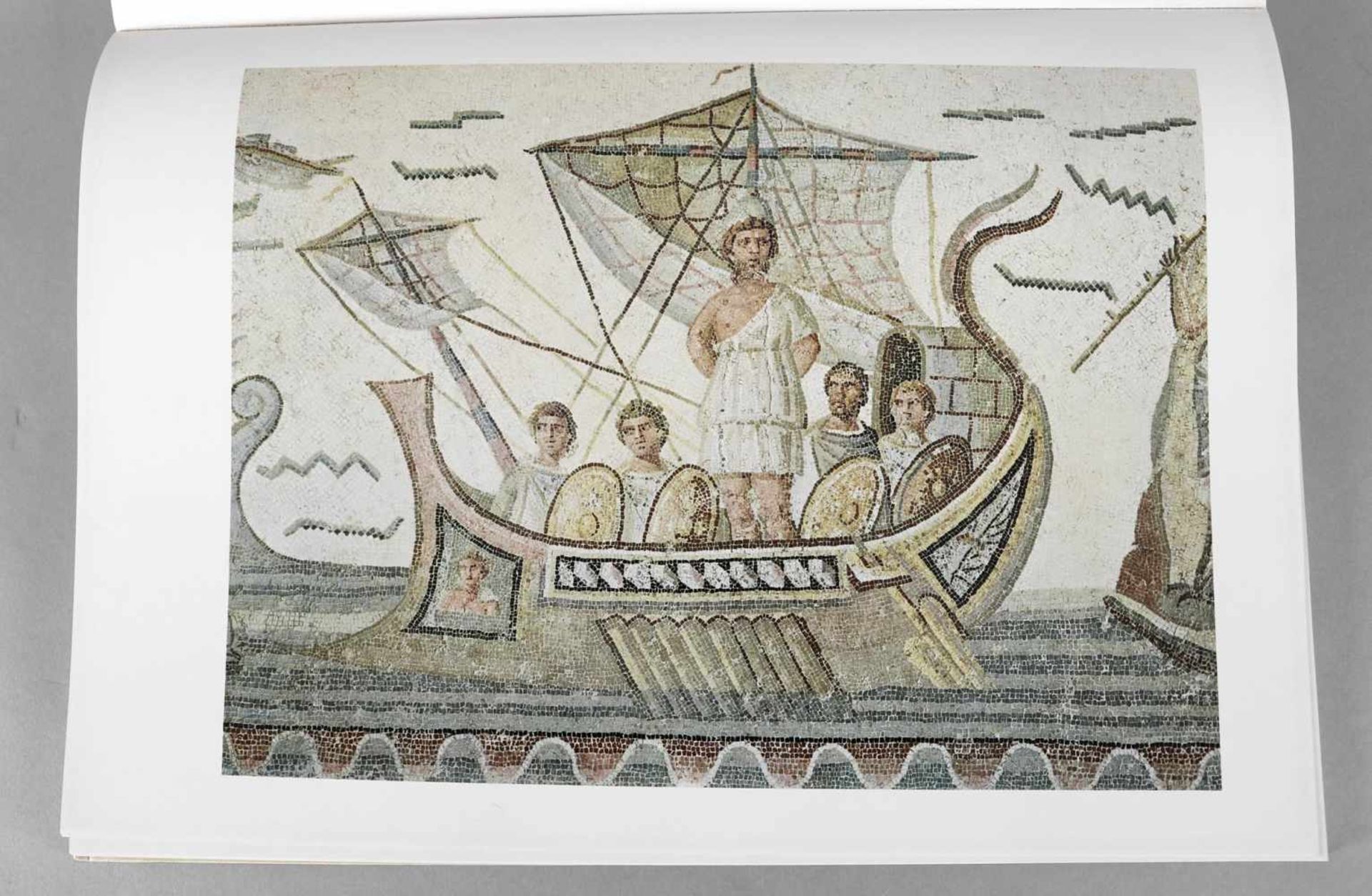 Tunis, Alte Mosaiken, UNESCO-Sammlung der Weltkunst, New York Graphic Society 1962 - Bild 2 aus 2