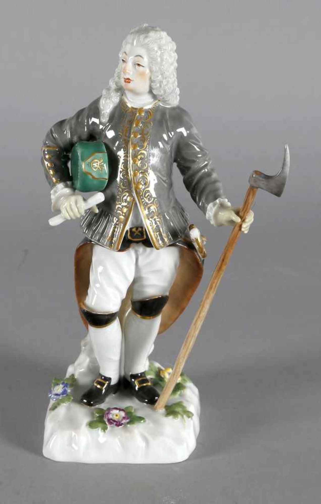 Berghauptmann nach dem Modell von J. J. Kaendler, um 1745/50, Meissen, Ausformung 20. Jh.