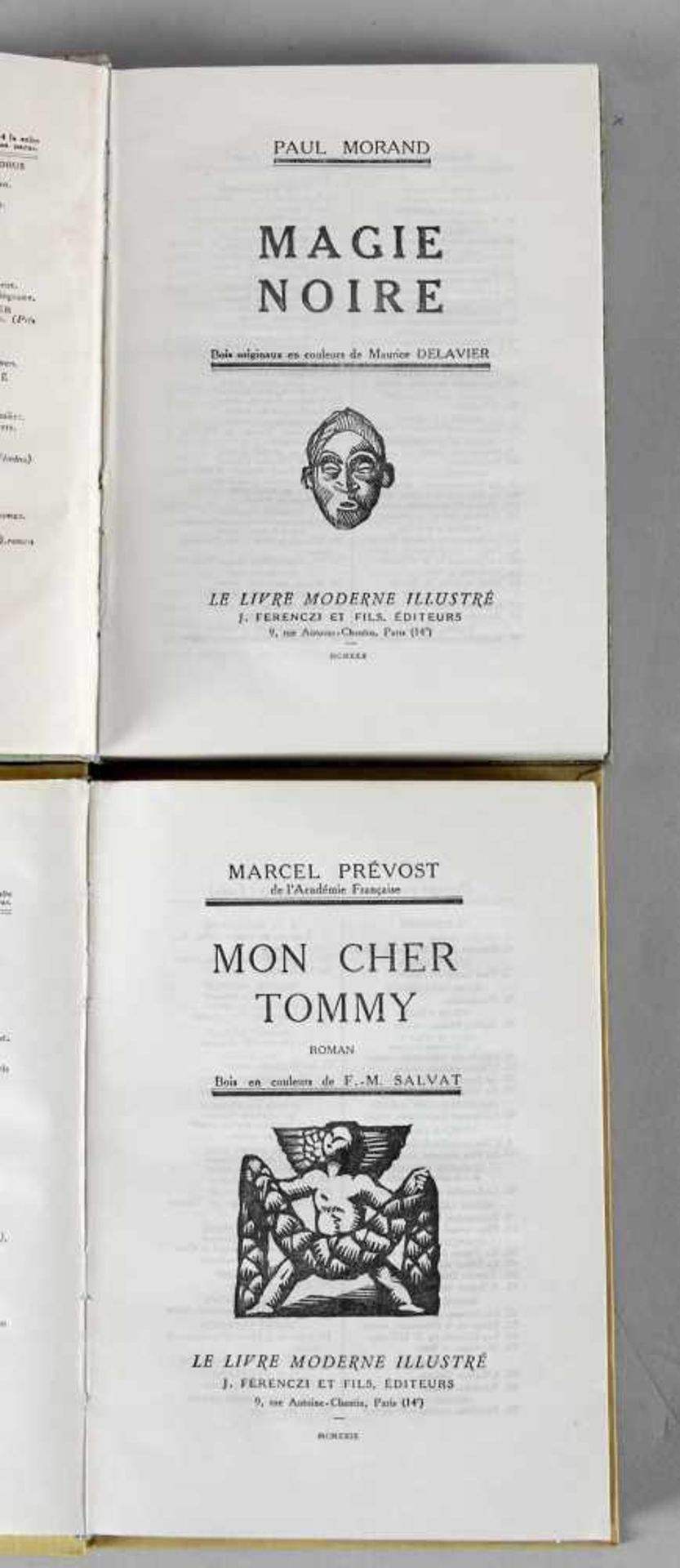 Reihe: Lecture moderne illustré, 4 Bände, Verlag Ferenczí et Fils, Paris 1929/30 - Bild 2 aus 2