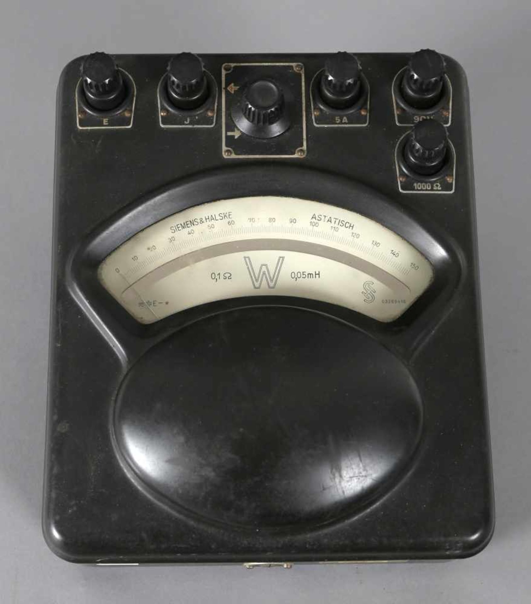 Wattmeter mit astatischem Zeiger, Siemens & Halske, um 1931