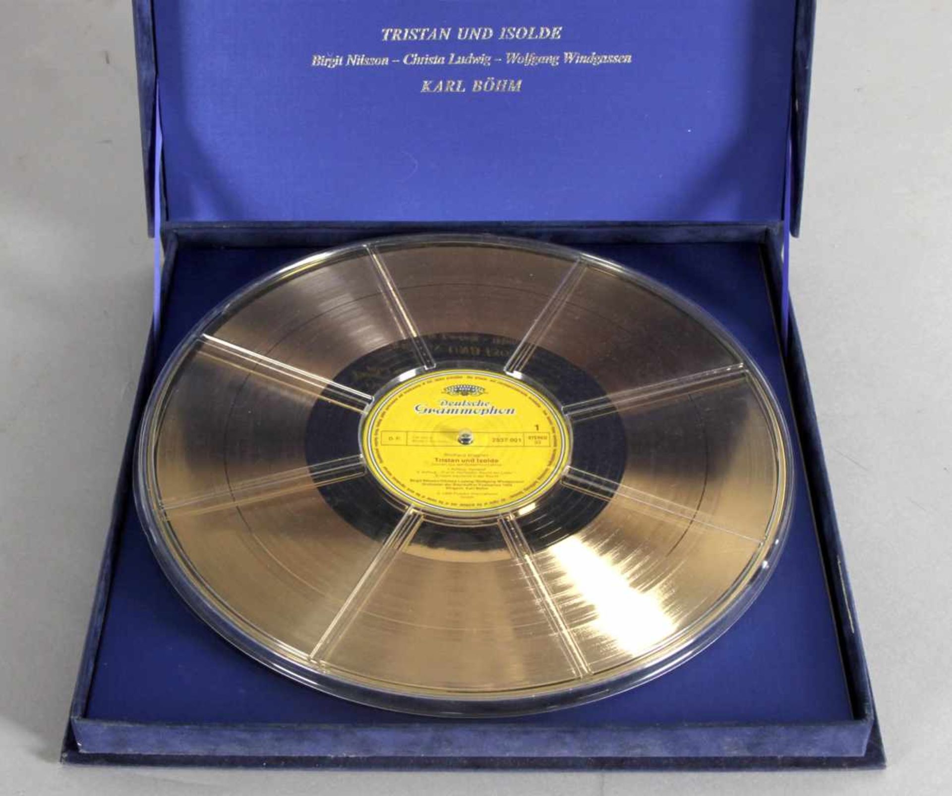 Goldene Schallplatte, Vinyl 24 kt vergoldet, Deutsche Grammophon 1966