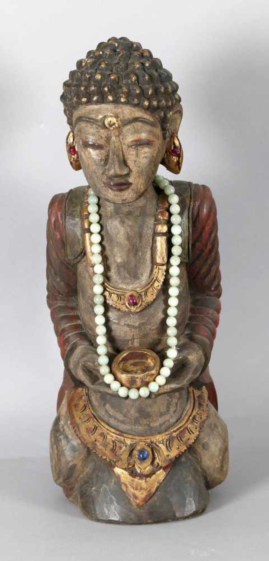 Figur wohl eines Bodhisattva, Asien, 20. Jh.