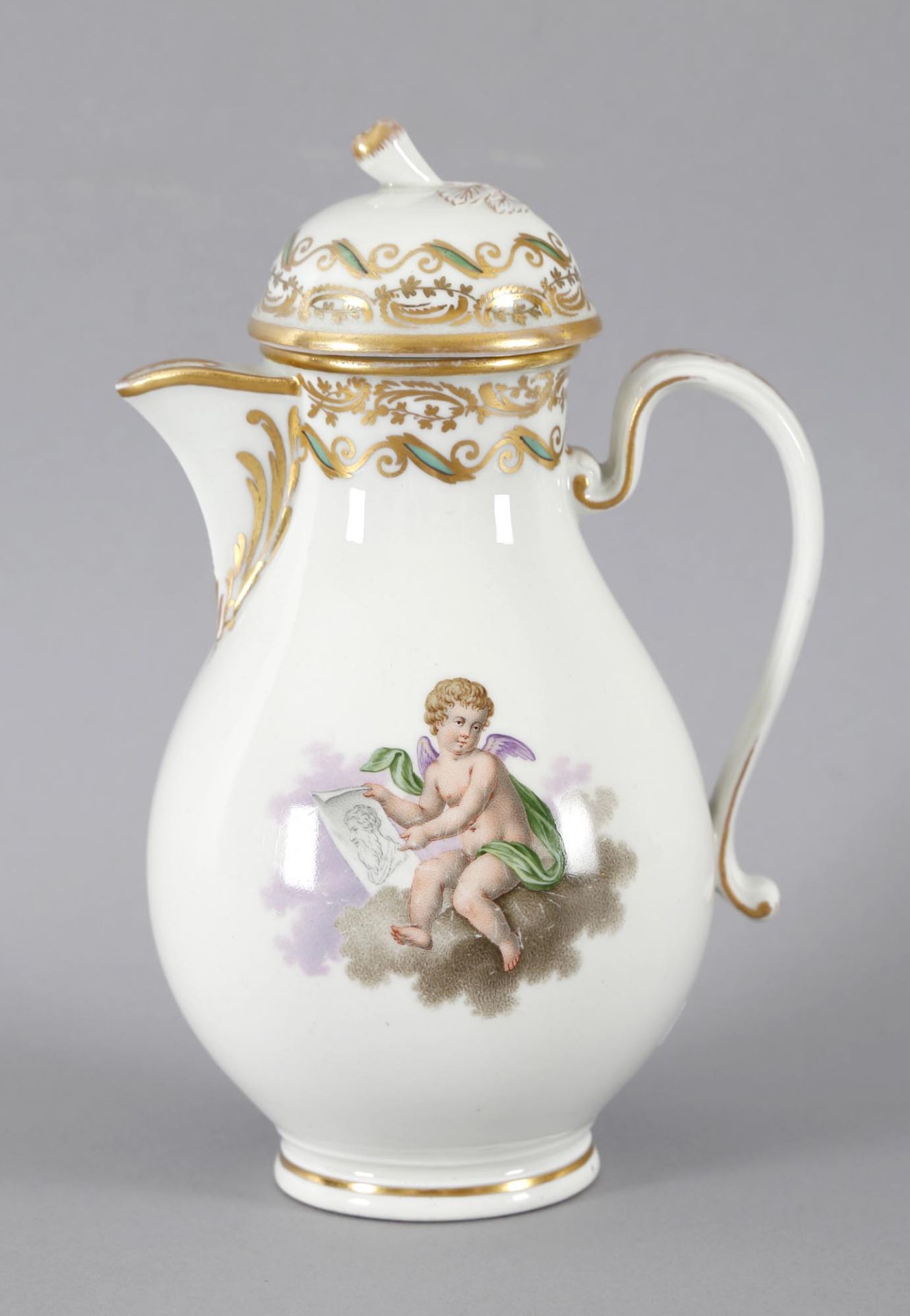 Kaffeekanne mit Deckel, Wien, 1770-1820