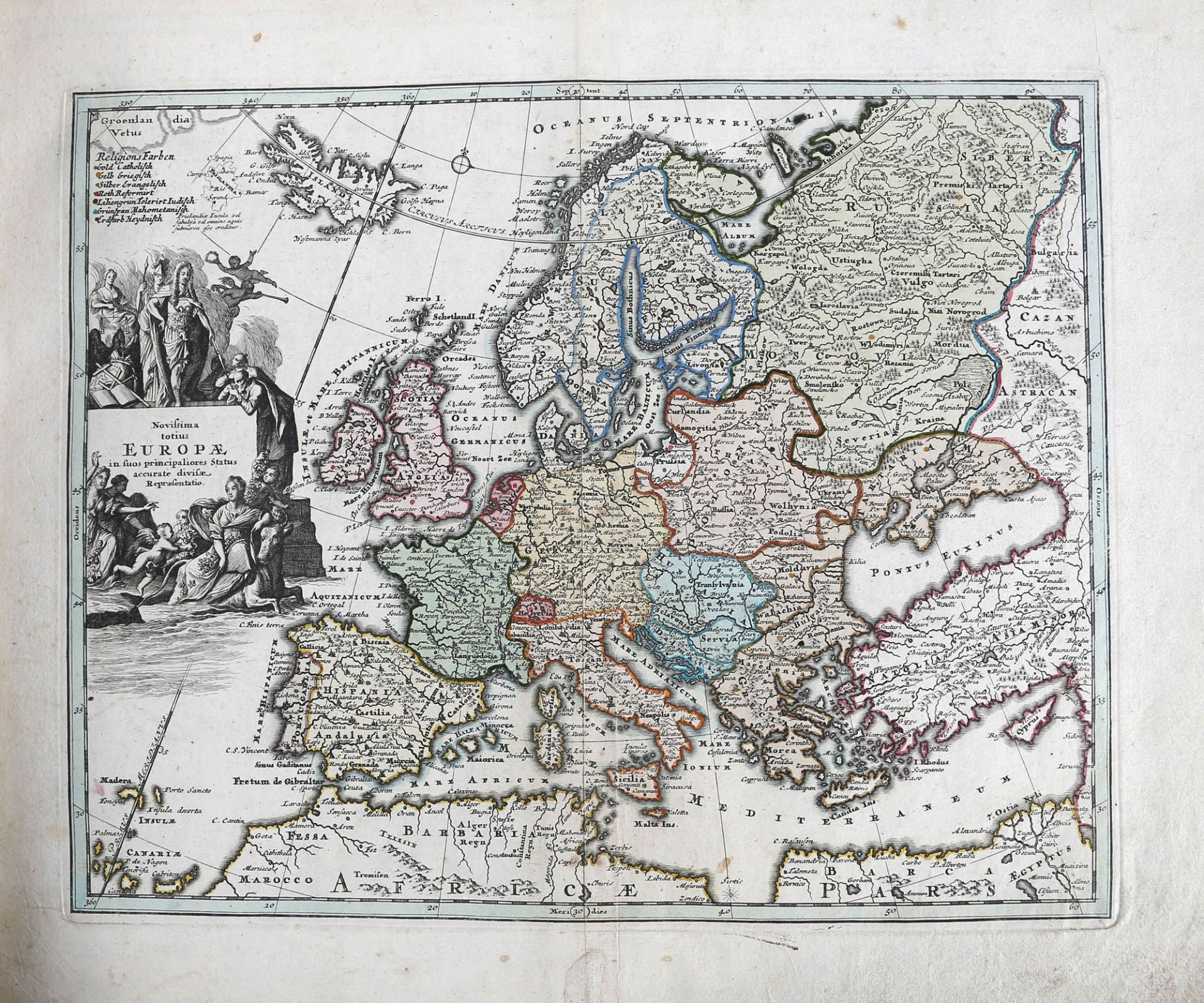 Johann David Köhler/Christoph Weigel, Atlas, 1724 - Bild 8 aus 24