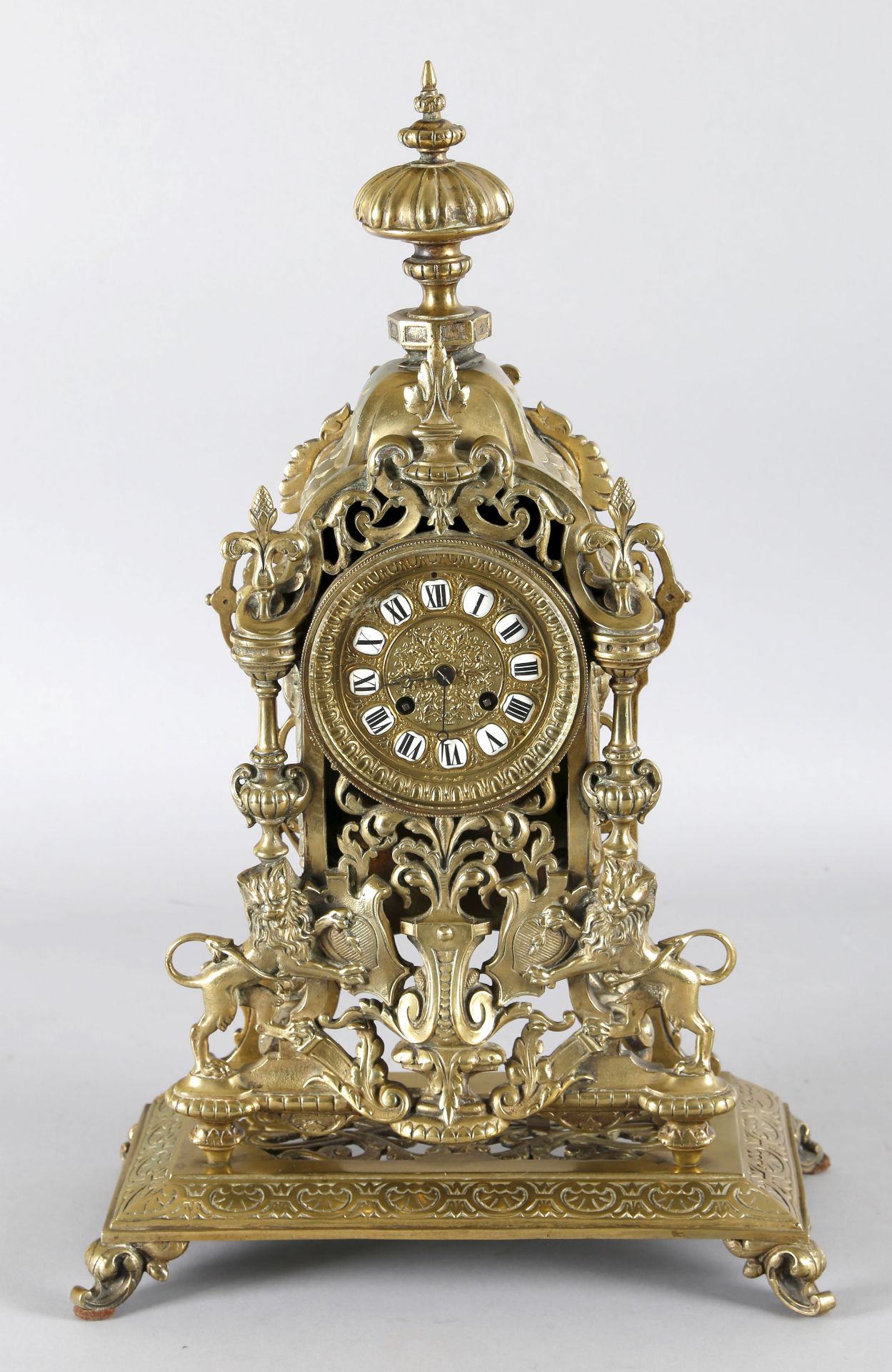 Prunkvolle Uhr im Renaissancestil, Frankreich, Mitte 19. Jh.