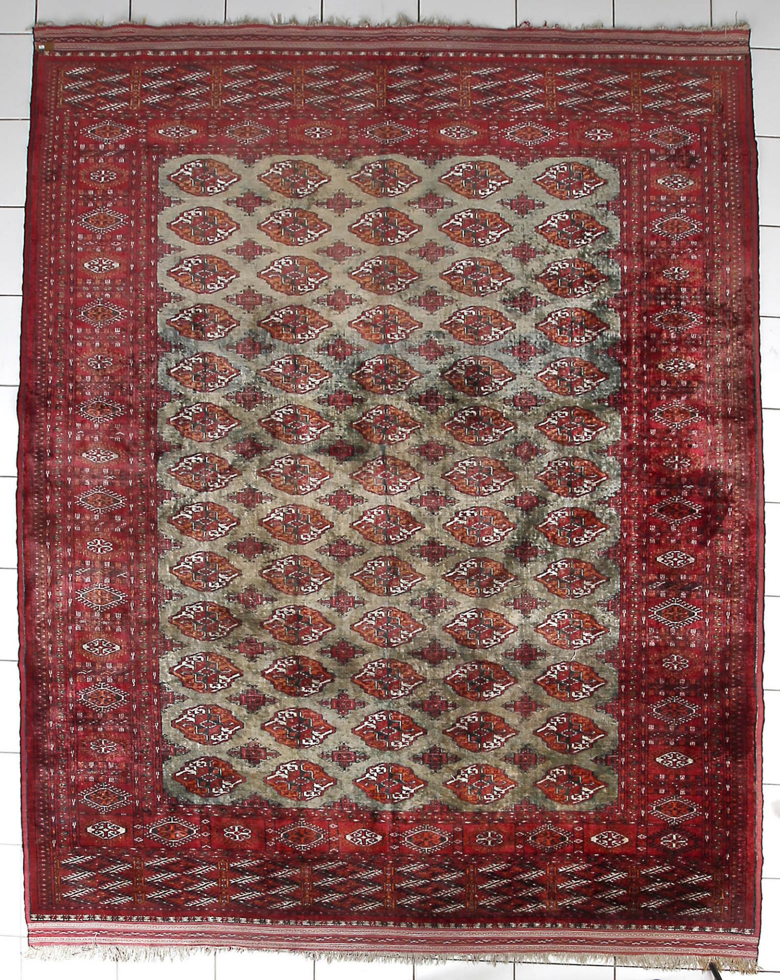 Persischer Turkman in Seide, ca. 1960-70