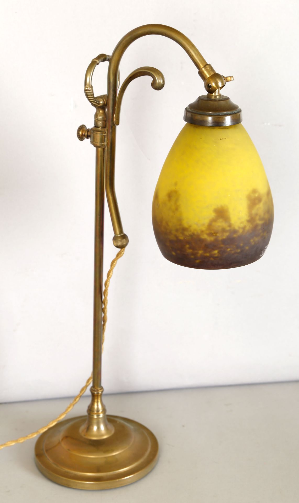 Jugendstil-Tischlampe, Rethondes, ca. 1920er Jahre