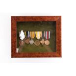 A group of 19th century German medals including a Hanoverian Battle of Langensalza 1866 Medal, a