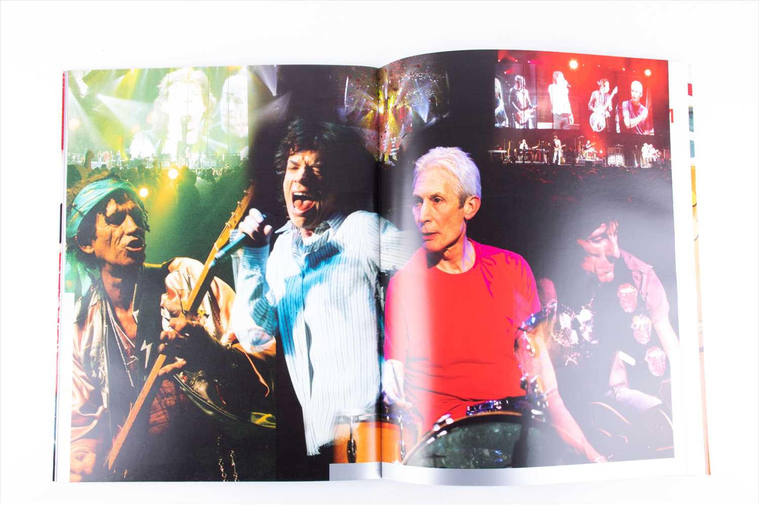 The Rolling Stones: a signed programme from the 'Licks' World Tour 2002/3 signed to the front and - Image 3 of 9