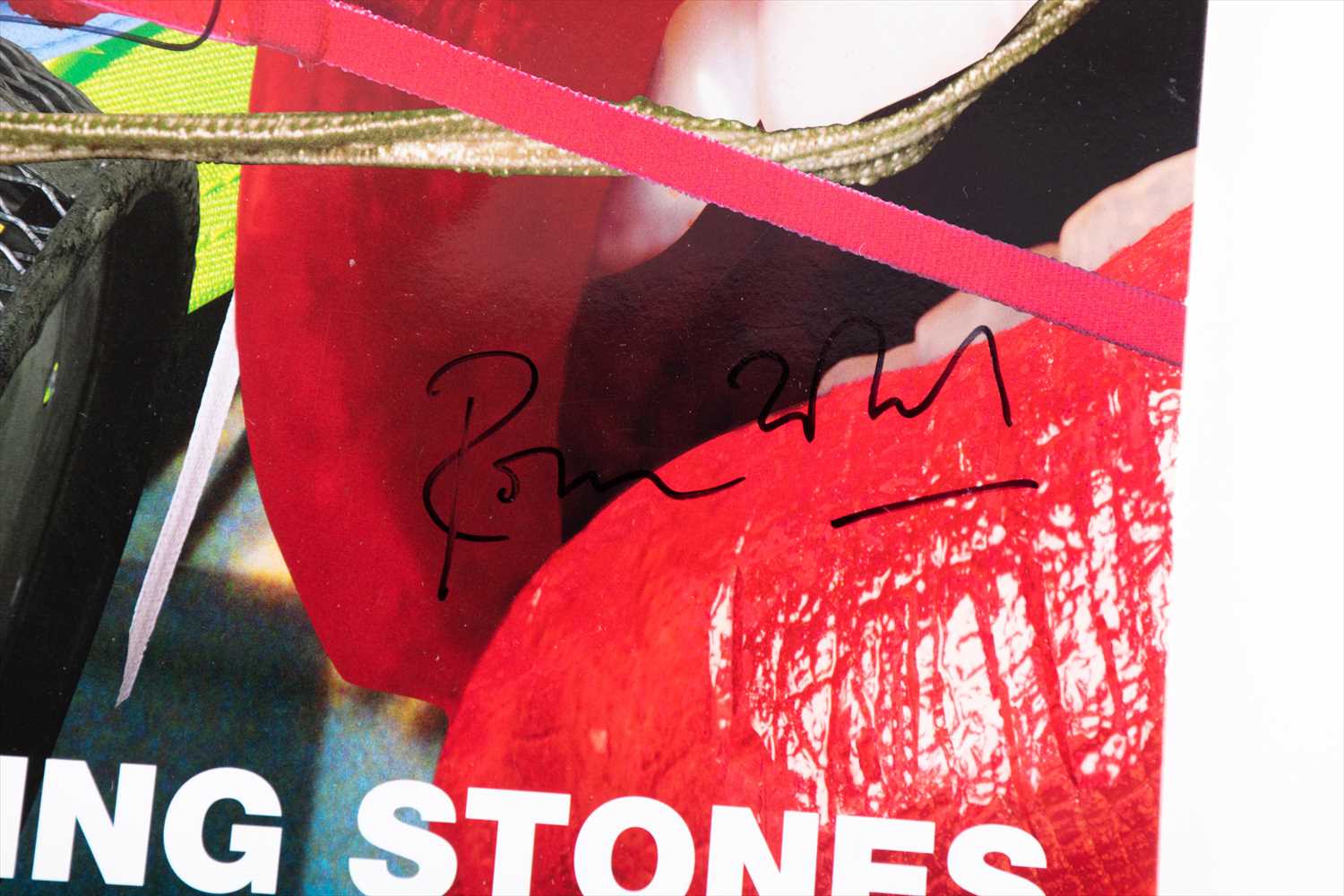 The Rolling Stones: a signed programme from the 'Licks' World Tour 2002/3 signed to the front and - Image 9 of 9