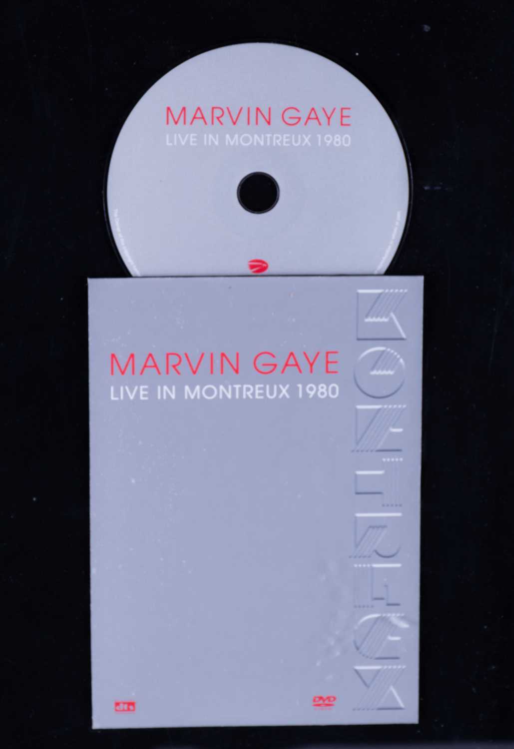 Marvin Gaye: a 'Live in Montreux 1980' framed presentation marking 'worldwide sale in excess of - Image 3 of 3