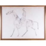 Dame Elisabeth Frink (1930-1993) British'Horse and Rider', lithograph printed in colour, 1970,