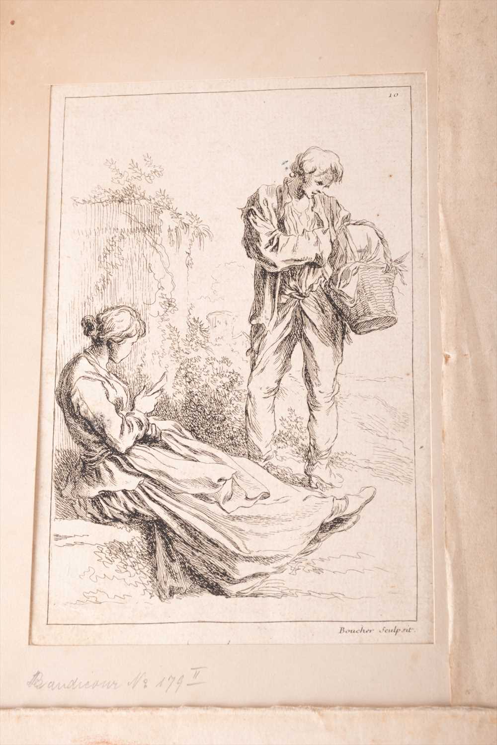 After Jean-Honoré Fragonard (1732-1806) French by M.Blot'Le Verrou' together with a group of - Image 8 of 10