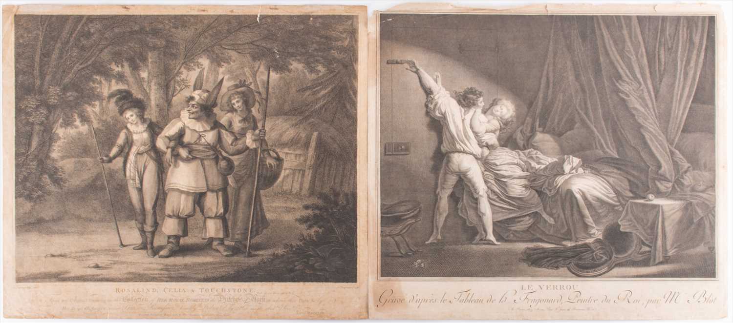 After Jean-Honoré Fragonard (1732-1806) French by M.Blot'Le Verrou' together with a group of - Image 5 of 10