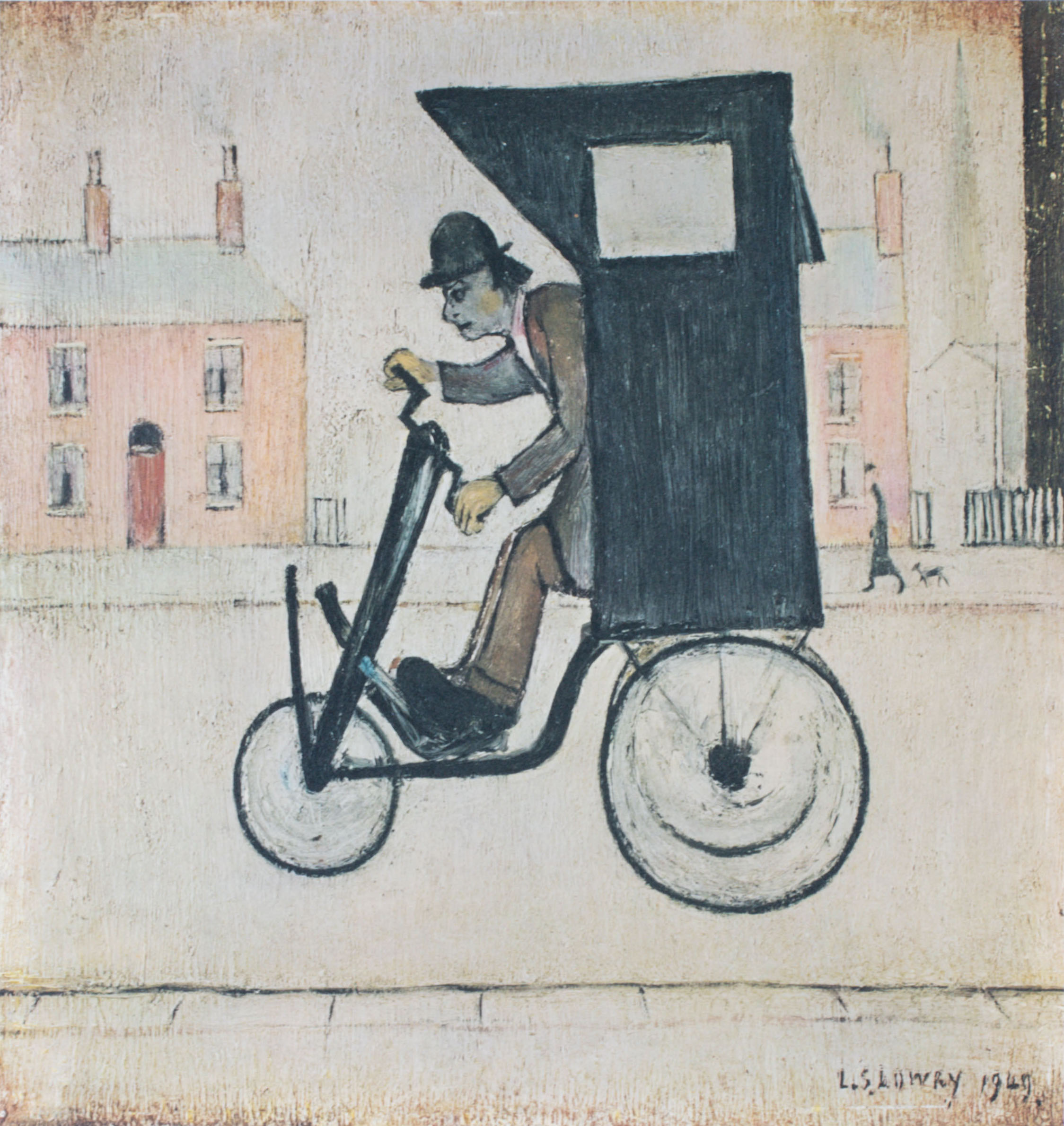 Laurence Stephen Lowry R.A. (1887-1976) British "The Contraption", signed in pencil in the margin,