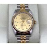 A1992 Rolex Oyster Perpetual DateJust Rolesor ref. 16233 stainless steel automatic wristwatchthe