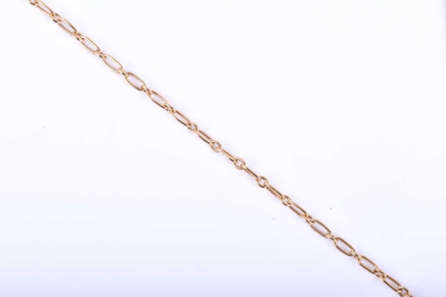 Cartier. An 18ct yellow gold and diamond 'C de Cartier' pendant, the white gold inverted 'C' pave- - Image 8 of 10