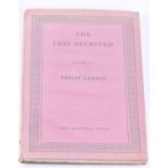 'The Less Deceived', a collection of poemsby Philip Larkin, published by the Marvell Press,