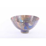 Sutton Taylor (British,B.1943), A large eggshell pottery bowl, circa 1980's, with lustrous