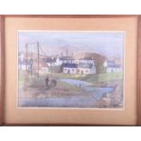 Gordon, (20th century), 'Fisherman - Easdale, West Scotland', signed and dated 63, watercolour, 36.5