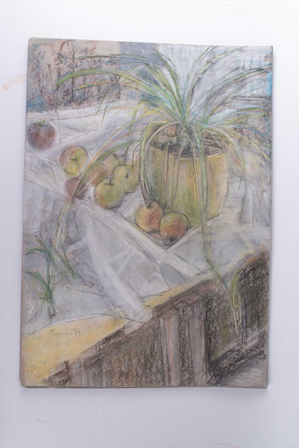 Val Hamer (20th-21st century) Britisha collection of still life and floral studies, pastel on paper, - Image 3 of 20