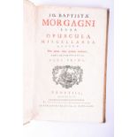 Morgagni, J.B: Opuscula Miscellanea Quorum Non Pauca Nunc Primum Prodeunt, Venetiis 1763.Condition