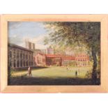 Attributed to Richard Bankes Harraden (British, 1778-1862), 'College Gardens, Westminster School'