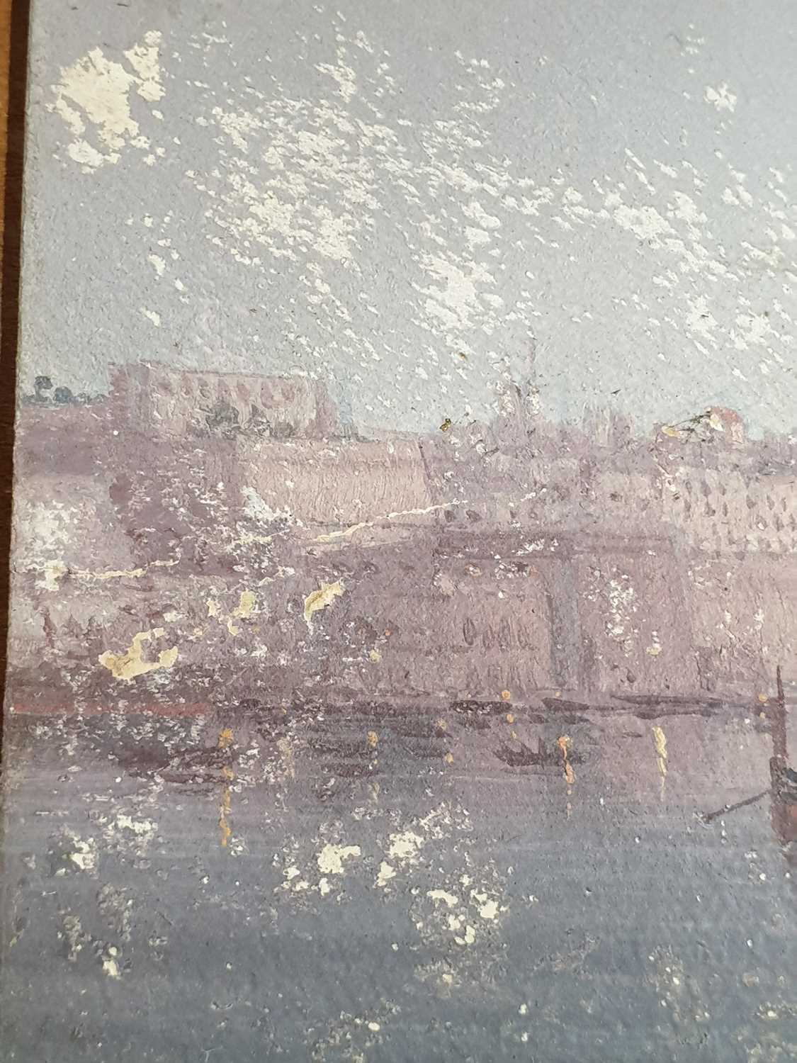 Luigi Maria Galea, (Maltese, 1847-1917) 'Port of Valetta, Malta,' oil on board, signed lower left, - Image 14 of 21