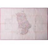 Ireland: Ordnance Survey (publishers), a compendium of six 19th century Ireland hand-coloured maps