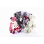 A group of four jointed teddy bears, comprising a limited edition 'Isabelle Collection' Charlie Bear