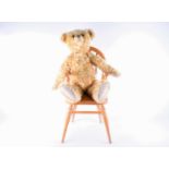 A large limited edition 2004 Steiff collector's bear, with golden plush jointed body, number 979