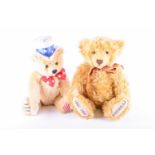 Two modern Steiff collector's teddys, comprising Andreas 1897 - 1997, 655302, 40cm and the 'First