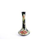 A Moorcroft floral pattern vase designed by Rachel Bishop, date cypher for 2011, inscribed