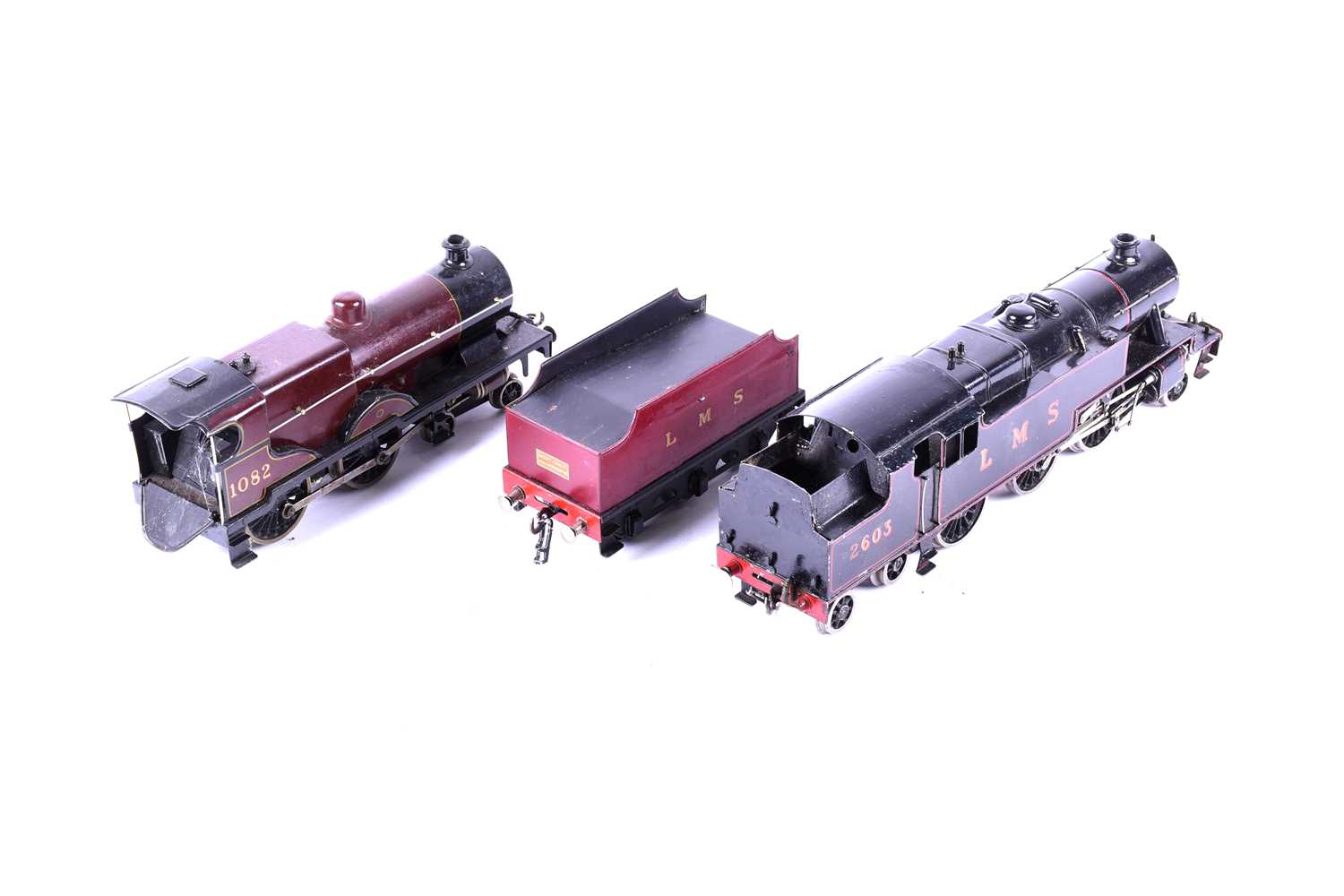 A Bassett-Lowke O gauge 2-6-4 electric locomotive, 2603 LMS black livery, together with a Basset- - Image 3 of 15