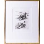 Henry Moore (1898-1986) British, ‘Two Reclining Figures’ 1977-8, etching, numbered 44/75, signed and