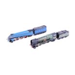 A 2235 Hornby Dublo 2-rail locomotive and tender, 'Barnstaple', in original box, together with a