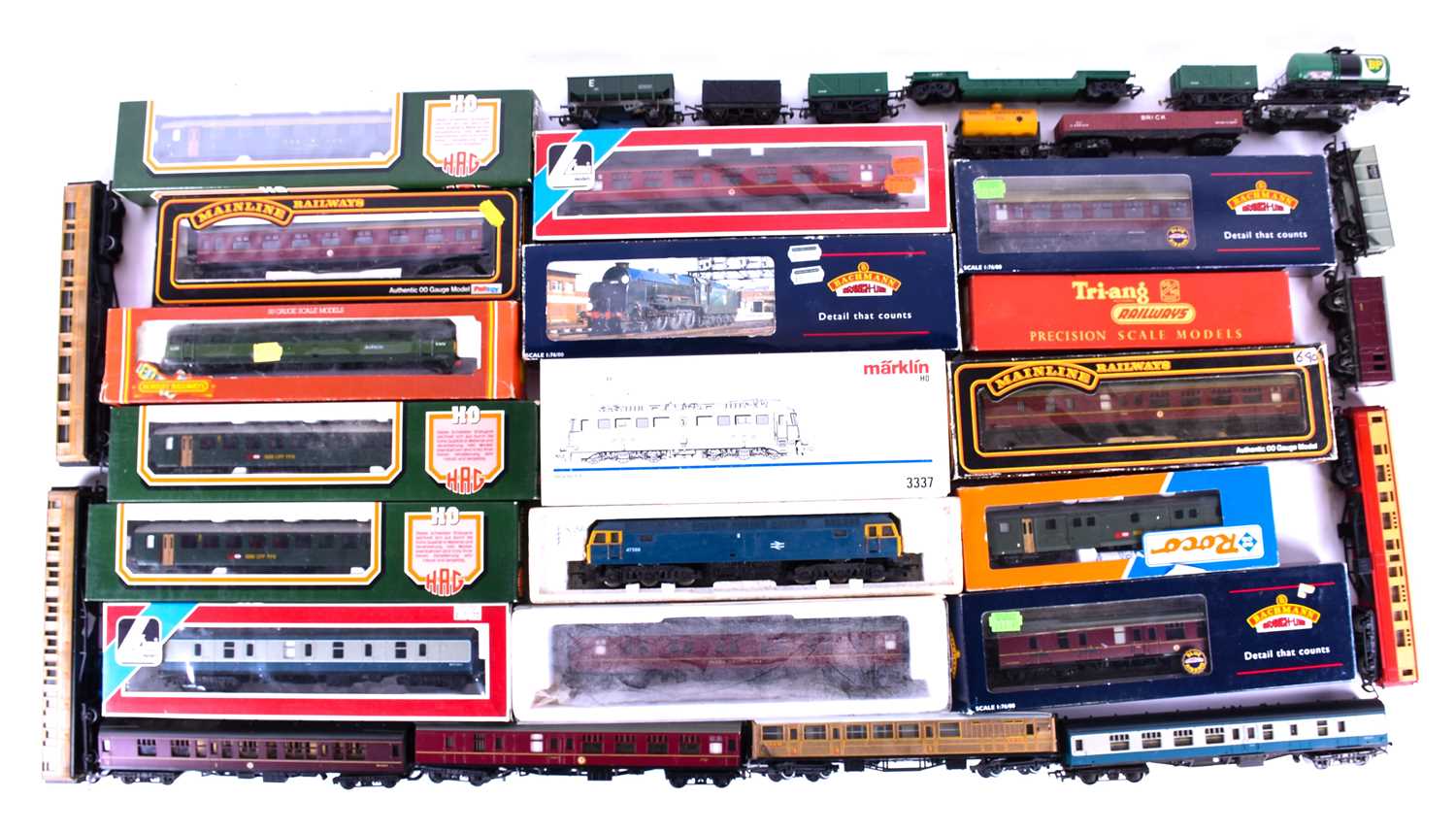 A boxed Bachmann Branch-Line 31-406 Lord Nelson 30850, together with a boxed Marklin HO 3337, futher - Image 2 of 2