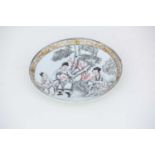 中国，出口瓷盘，约1740年