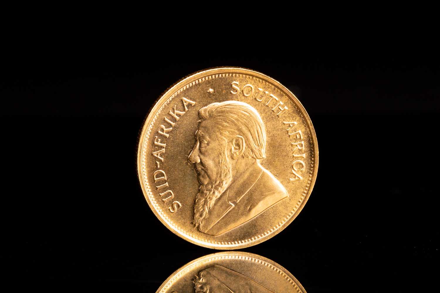 A 1oz 22ct gold South Africa Krugerrand, 1974. - Image 2 of 2