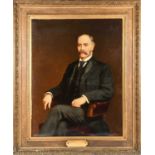 Joseph Sydney Willis Hodges (1828-1900) British, a large portrait of Charles Townsend Murdoch MP (