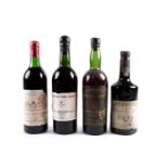 Three bottles of vintage Port, comprising: Ferriera 1978, W & J Graham 1960 and a 1930s Superior Old