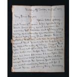 A letter from Viscount Horatio Nelson (1758-1805), to Post-Captain Charles Boyles (1756-1816),