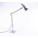 Herbert Terry 'The Anglepoise' lamp, model 1227, finished in chrome, the fork with cast