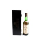 A limited edition Glenlivet Royal Wedding Reserve, 25-year-old unblended, single malt Scotch