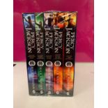 Percy Jackson & The Olympians by Rick Riordan 5 Children Books Collection Box Set (The Lightning