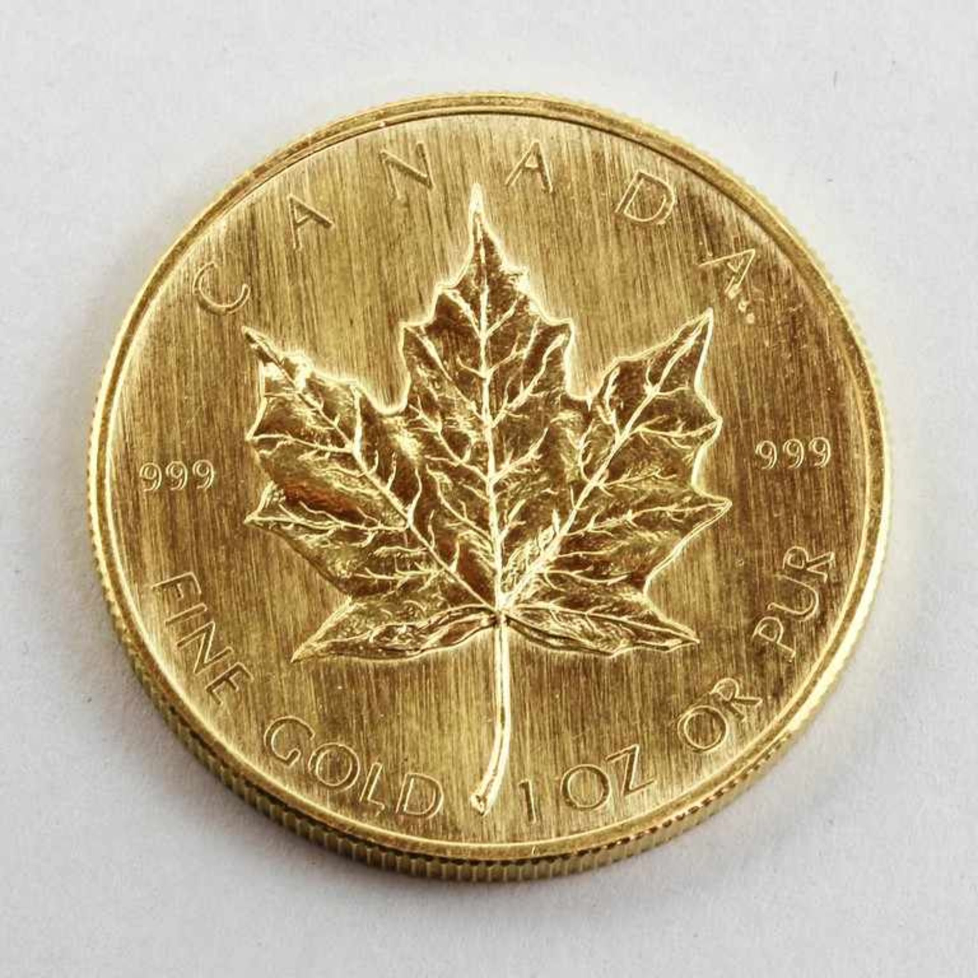 Kanada, Elisabeth II., 50 Dollar Maple Leaf, 1979. - Bild 2 aus 2