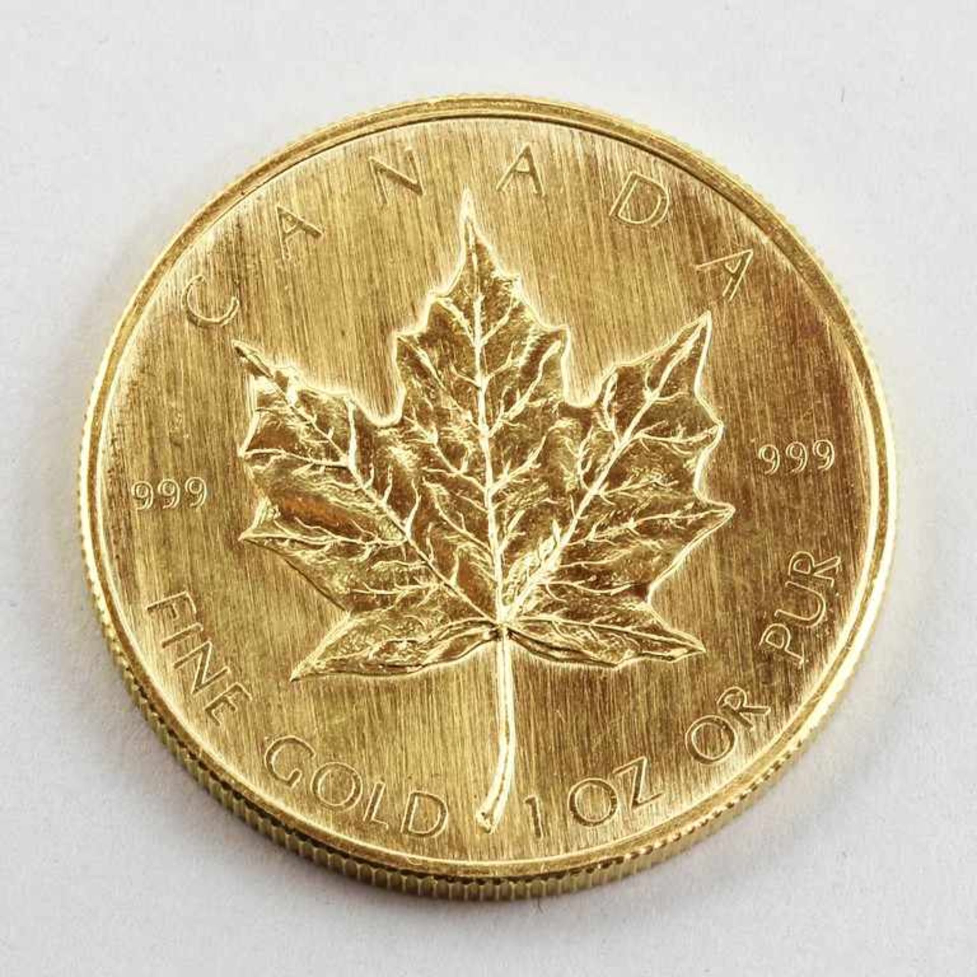 Kanada, Elisabeth II., 50 Dollar Maple Leaf, 1979. - Bild 2 aus 2