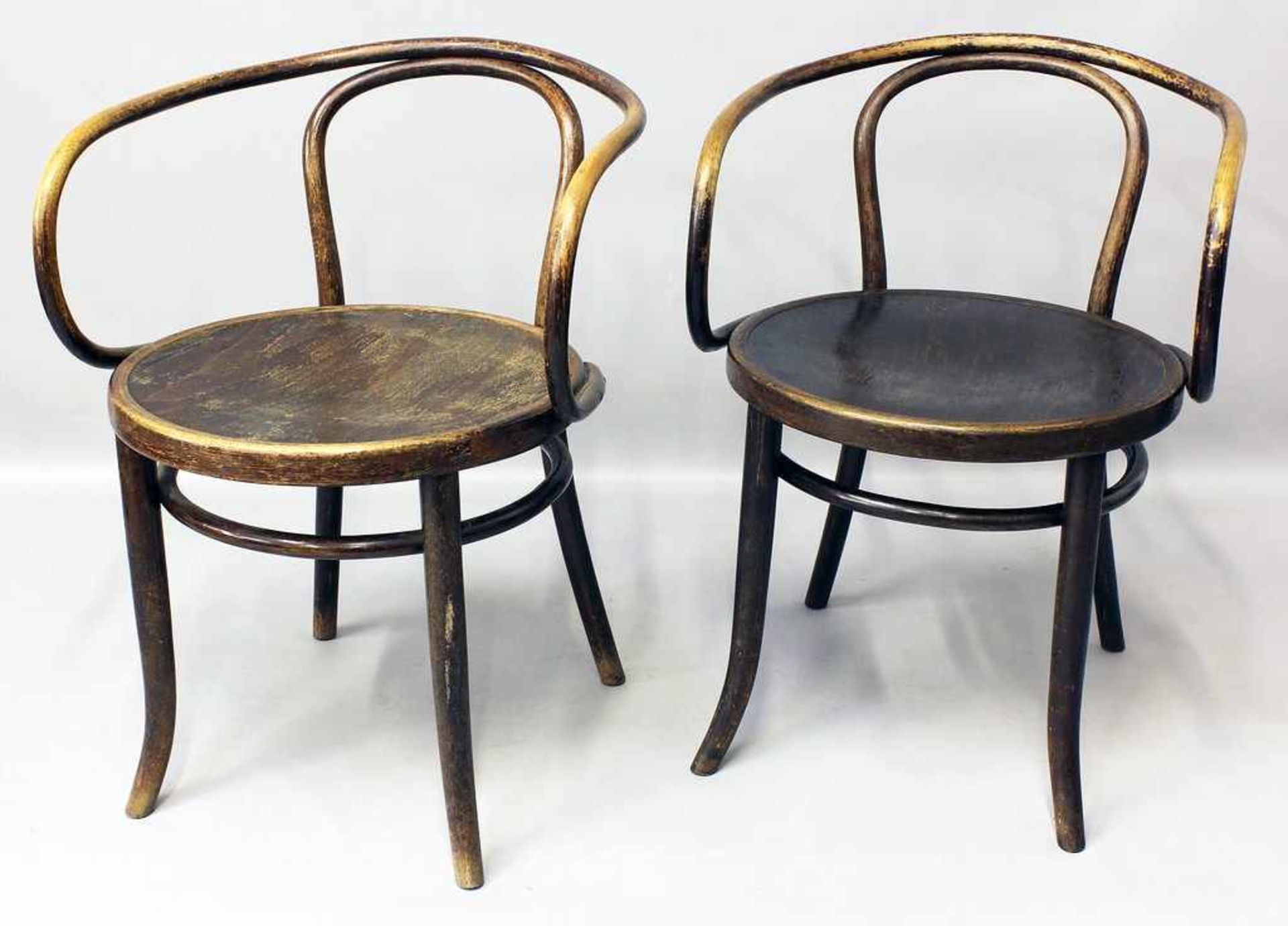 Paar Thonet-Stühle.<